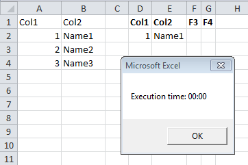 Excel SQL: Run SQL from MS Excel: Step 2