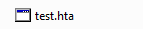 HTA file icon