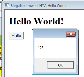 Modified HTA accessing Excel file