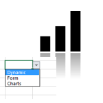 Use Form Controls to make Dynamic Excel Charts (no VBA)
