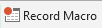 Excel VBA Tutorial: Record Macro Icon