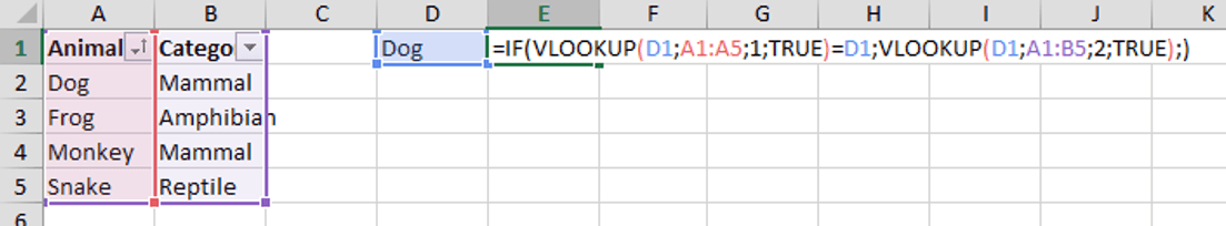 DOUBLE TRUE VLOOKUP