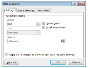 Cascading drop-down: First drop-down