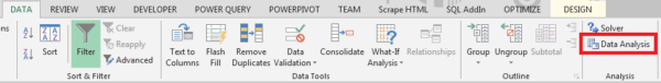Data Analysis Excel Tools - Analyst Cave