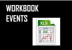 Workbook VBA Events