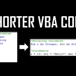 Shorter VBA code!