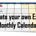 Excel Calendar Generator - generate calendar in Excel VBA