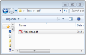 Batch Export to PDF: The result