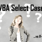 VBA Select Case - all you need to know