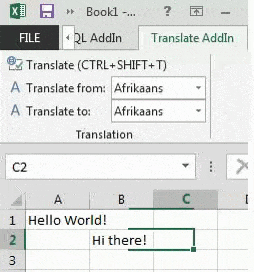 excel translator addin example