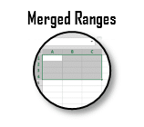 merged ranges