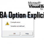 vba option explicit