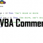 Making proper VBA Comments