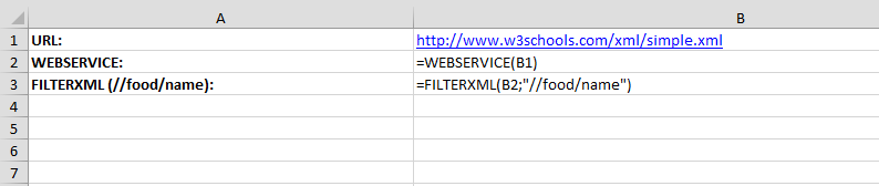 filterxml and webservice example 2