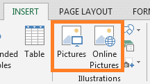 past image to excel