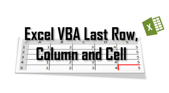Xldown Vba Last Row