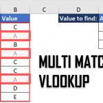 Get VLOOKUP Multiple Matches - Multi INDEX MATCH in Excel