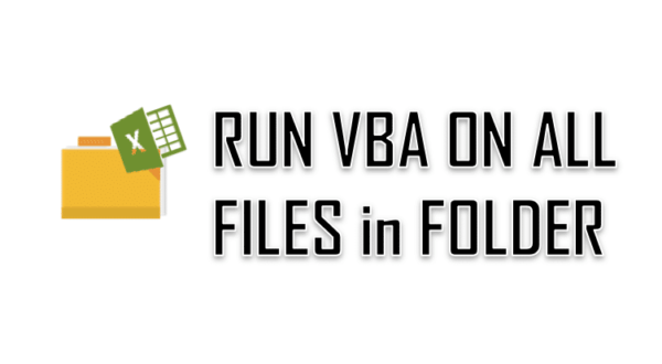 Vba Run Macro On All Files In A Folder All Worksheets In A Workbook Analyst Cave 2065