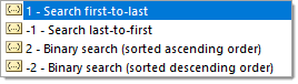 xlookup search mode
