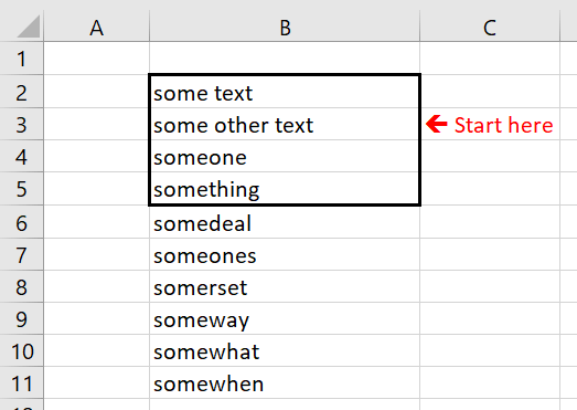 VBA Find using After parameter