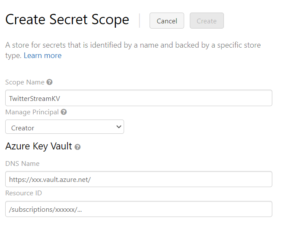 Azure Databricks - Secret Scope