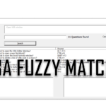 Excel VBA Fuzzy Match text against a table
