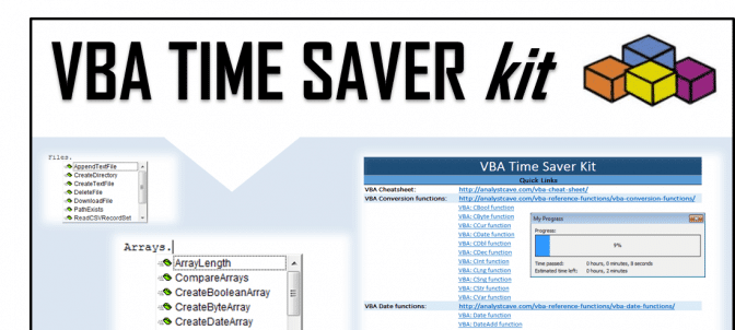 VBA Time Saver Kit